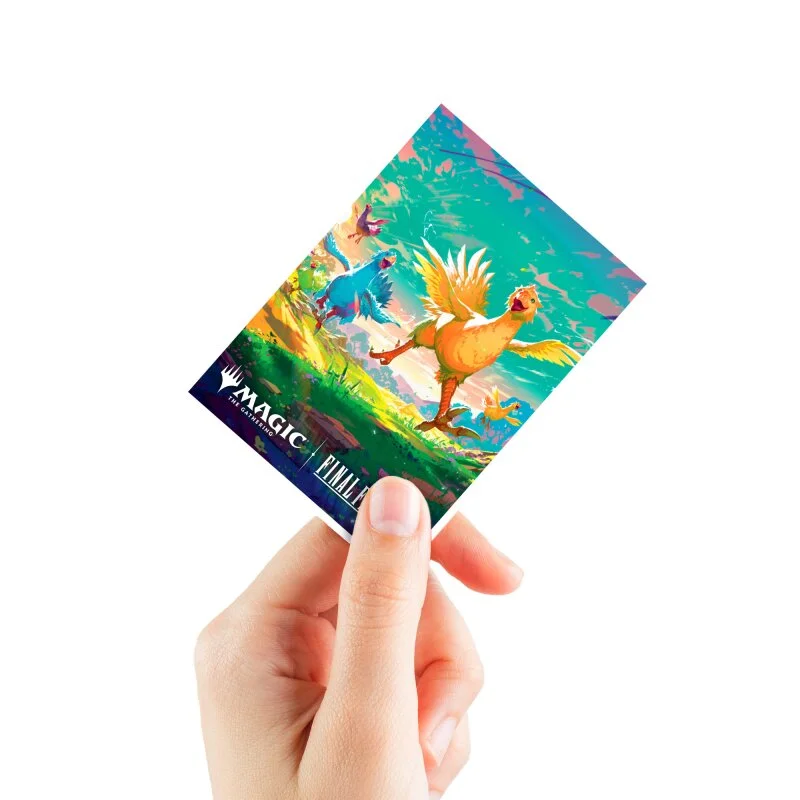 Ultra Pro - Final Fantasy Magic The Gathering 105ct APEX Deck Protector Sleeves - Chocobo